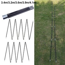 High Strength 10 5ft Fiberglass Tent Pole Replacement for Outdoor Adventures