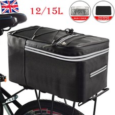Waterproof MTB Bike Rackpack Bicycle Rear Pannier Seat Bag with Reflective Strip