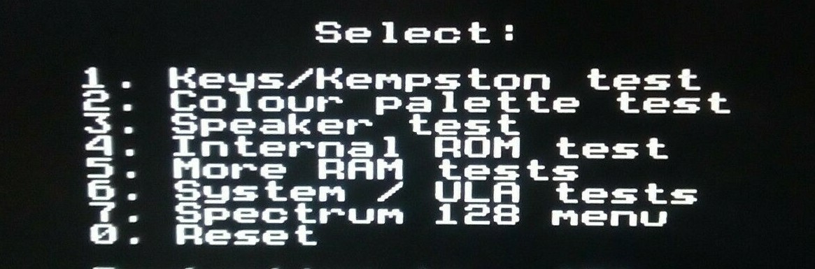 zx Spectrum 48K 128K diagnostic ROM RAM TEST | eBay