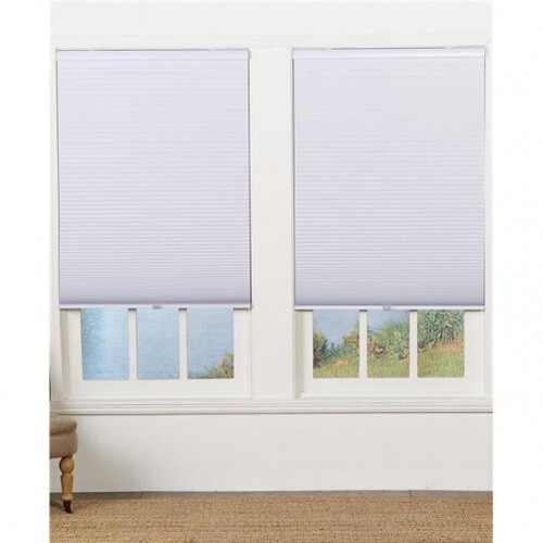 Safe Styles Cordless Blackout Cellular Shade White - 20 x 72 in.