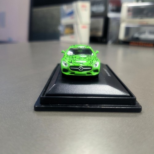 SCHUCO HO 1:87 Mercedes-Benz AMG GT Erlkonig Green Diecast Car Model 452634300 - Picture 5 of 5