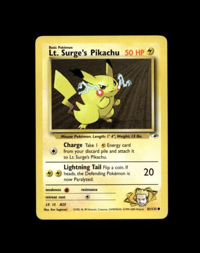 Pokémon Karten Gym Challenge & Gym Heroes: Wählen Sie Ihre Karte! LP/NM WOTC - Bild 159 von 228