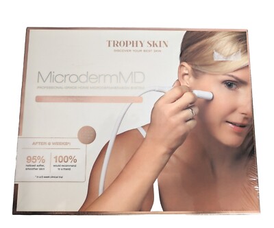 Trophy Skin MicrodermMD Microdermabrasion System-Color Lilac-NEW