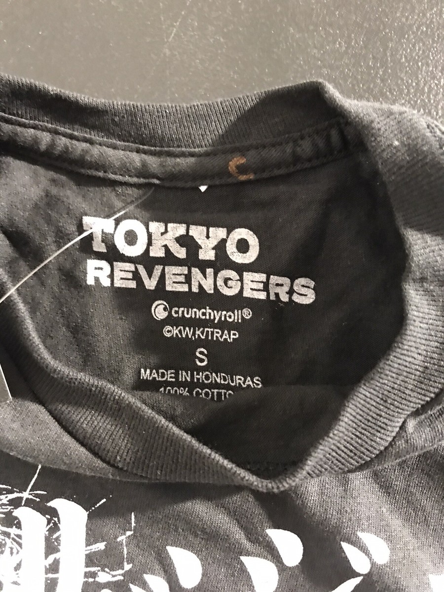 Tokyo Revengers Anime Hot Topic Group Tee Black Size Small NEW