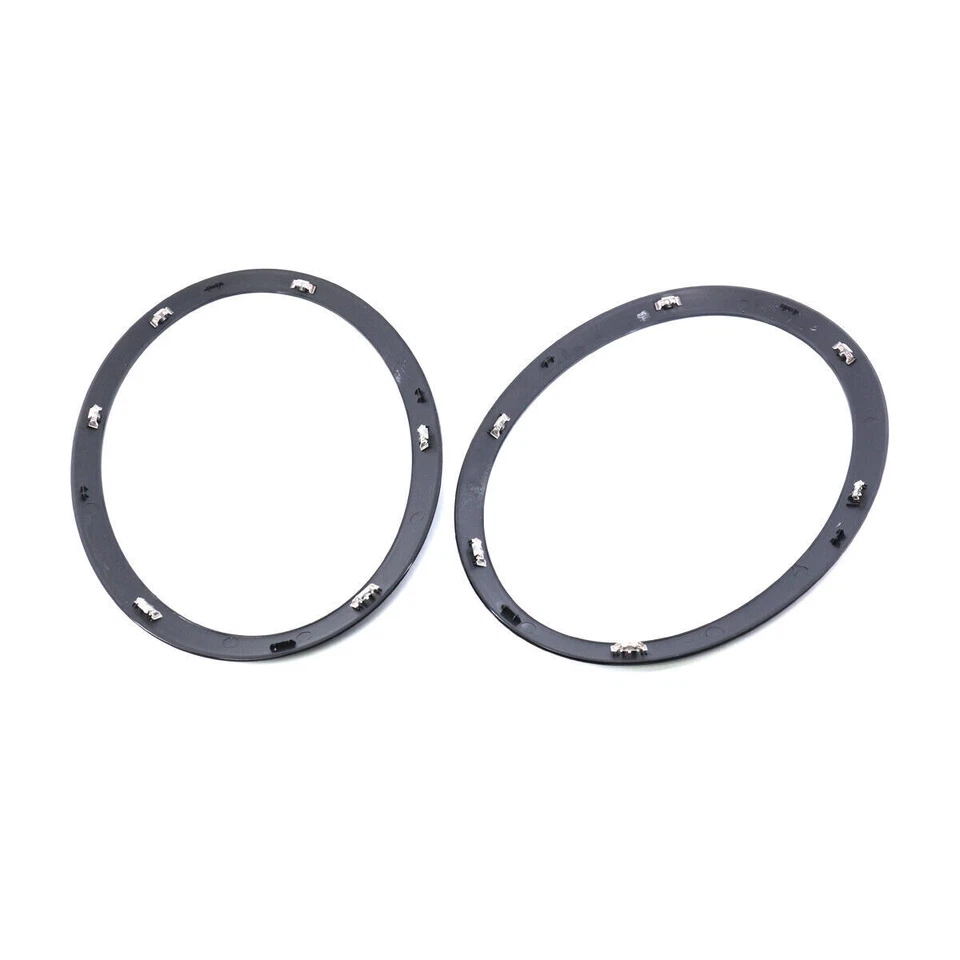 Anillo de ajuste de bisel de faro negro brillante para Mini Cooper F55 F56 F57 2013-2019 - Imagen 3 de 4