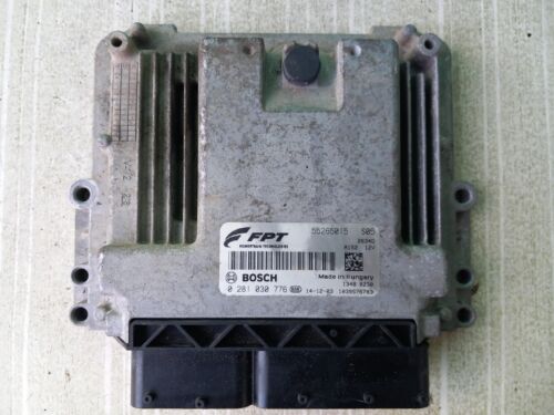 FIAT DOBLO 2015 1.6 DIESEL ENGINE CONTROL UNIT ECU 55265015 0281030776