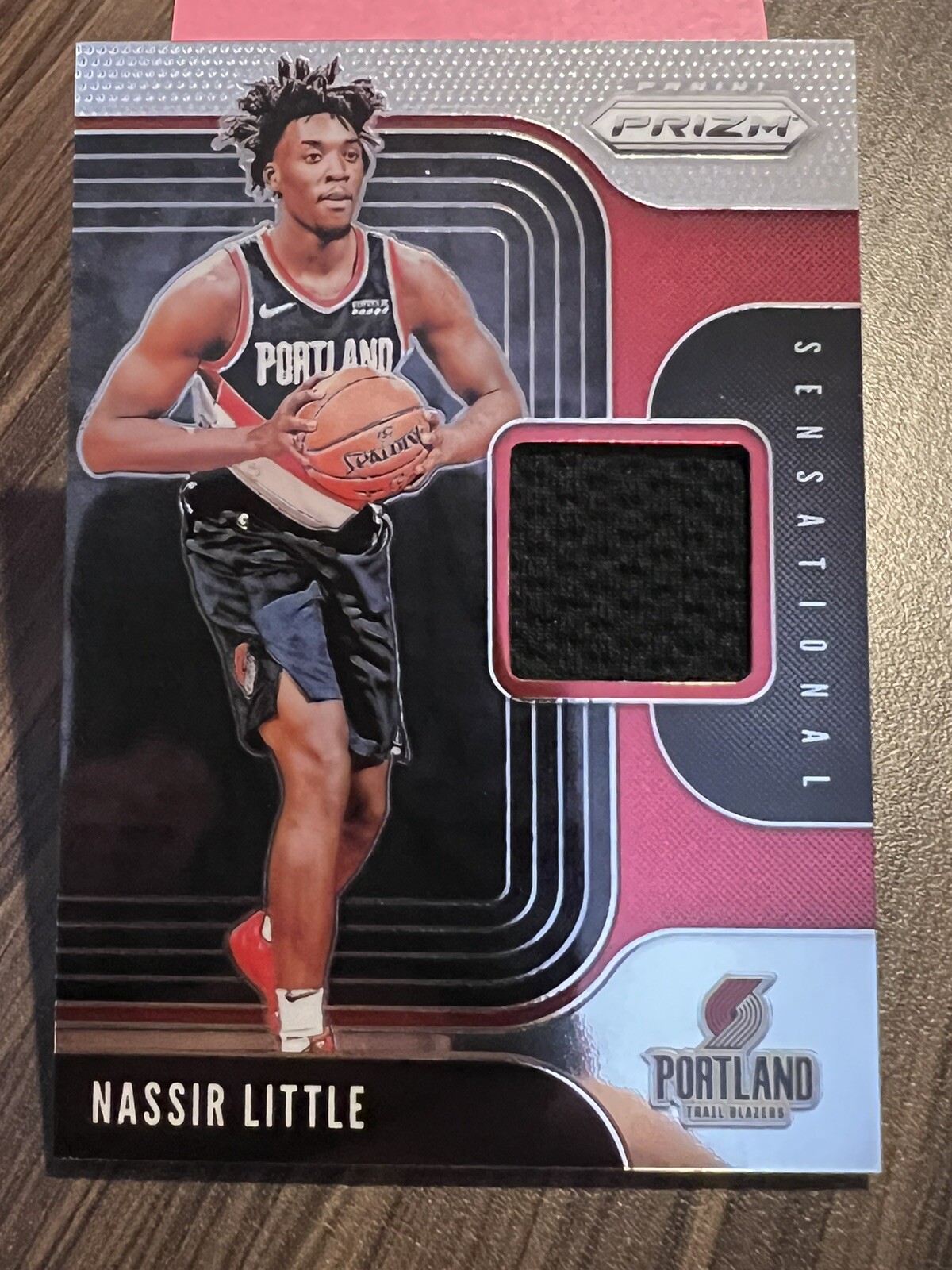 2019-20 Prizm Nassir Little Sensational Swatches Rookie Jersey Patch RC #SS-NSL