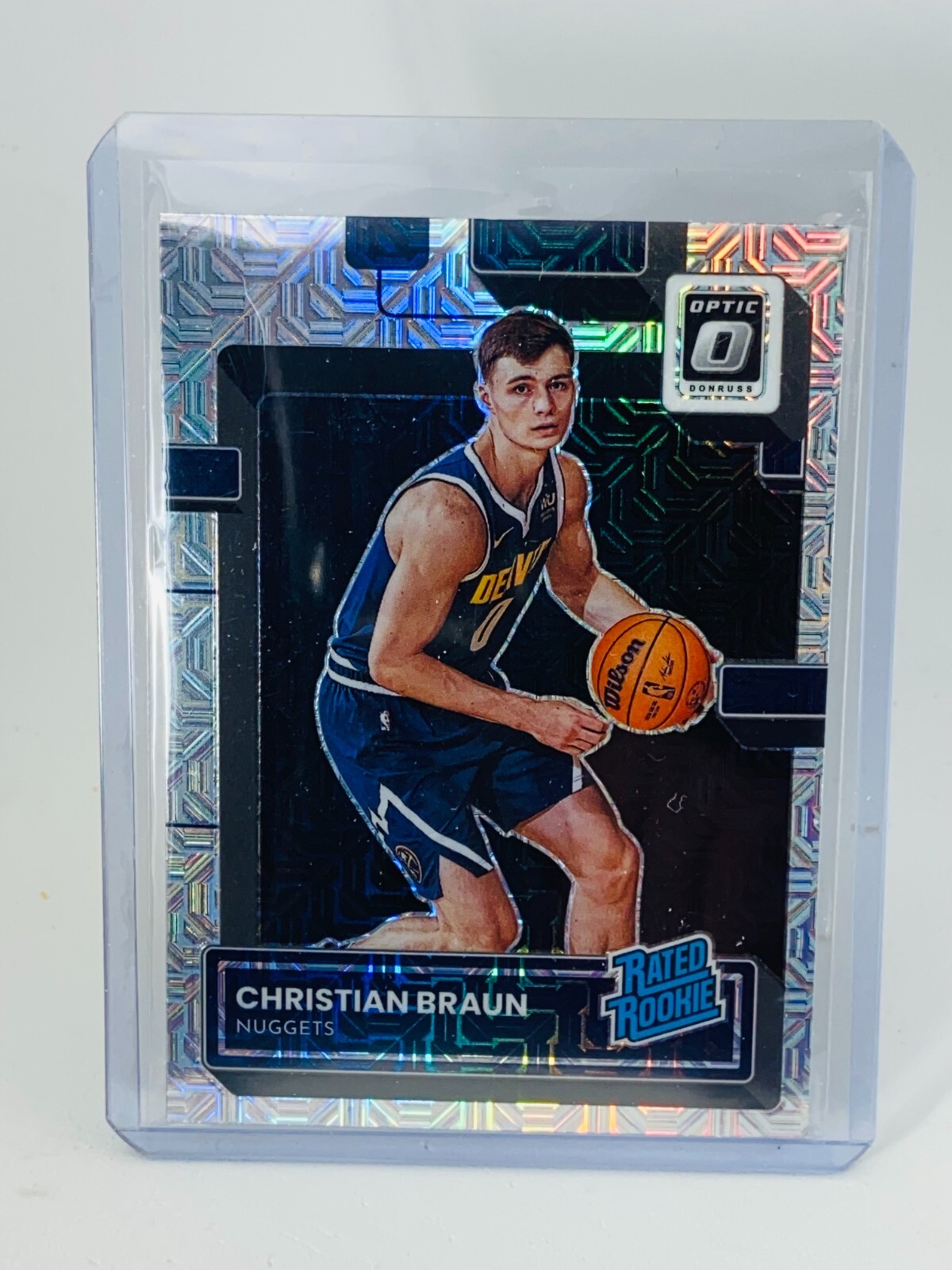 2022-23 Panini Donruss Optic Christian Braun Rated Rookie Choice #238