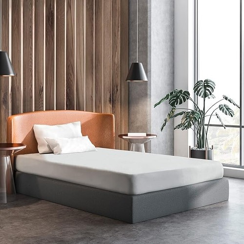 Fitted Bed Sheet 50cm Deep Pocket Cotton Soft & Comfortable 120x200cm White NEW