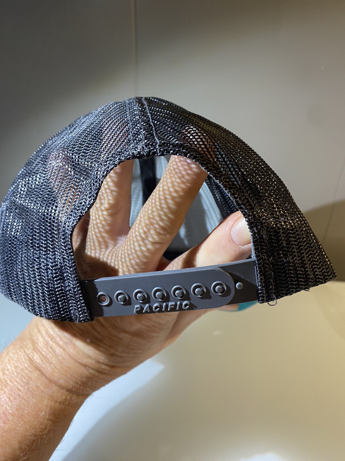 Rawlings Leather Patch Mesh Snapback Hat - image 6