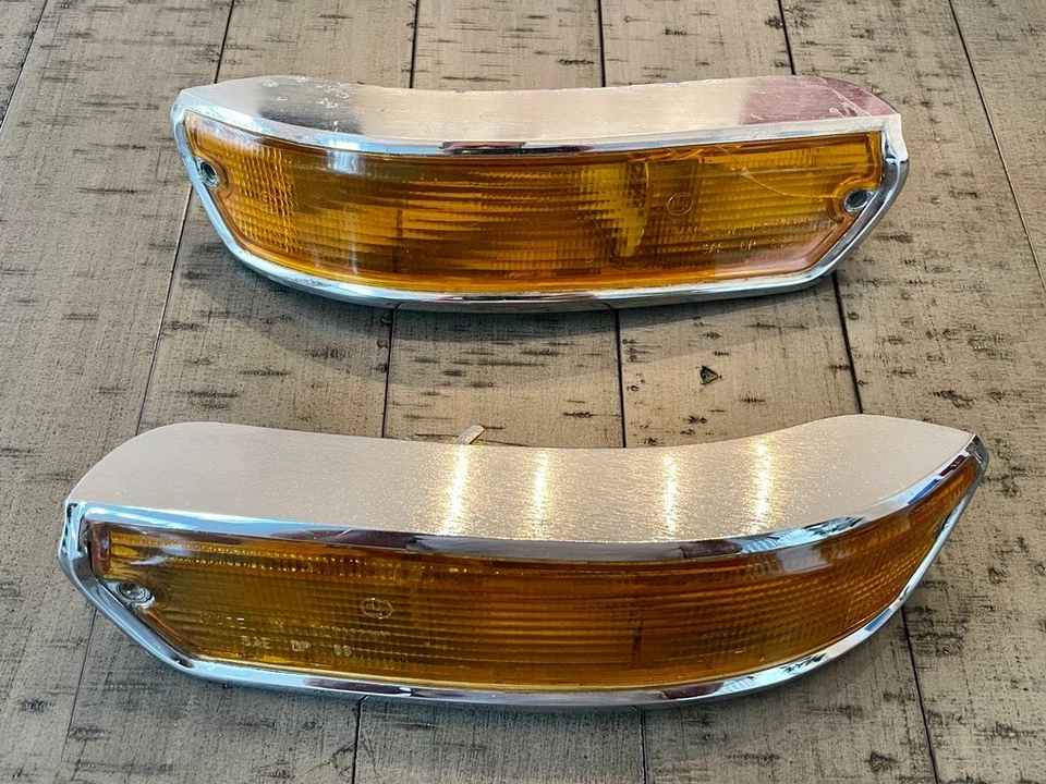 Señales de giro Euro BMW OEM E10 1600 1802 2002 ti tii Turbo Alpina Foto 2 de 4