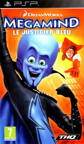 Jeu PSP: MEGAMIND - LE JUSTICIER BLEU