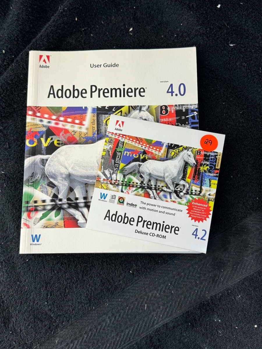 Adobe Premiere 4.2 for Windows - Deluxe CD ROM Media | eBay Adobe Premiere 4.2 for Windows - Deluxe CD ROM Media | eBay