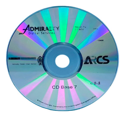 Admiralität Arcs CD Basis 7 Raster Tabelle Digital Services Offiziell Maritim