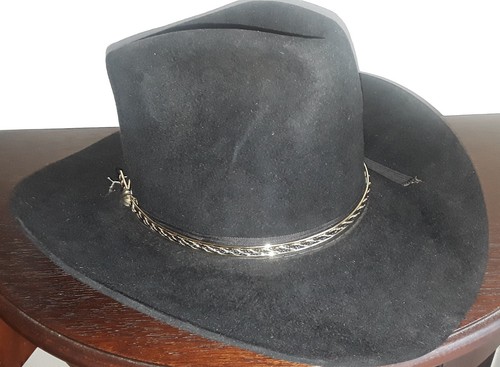 Ladies/Youth SIZE 6 3/4 Black Cowboy 