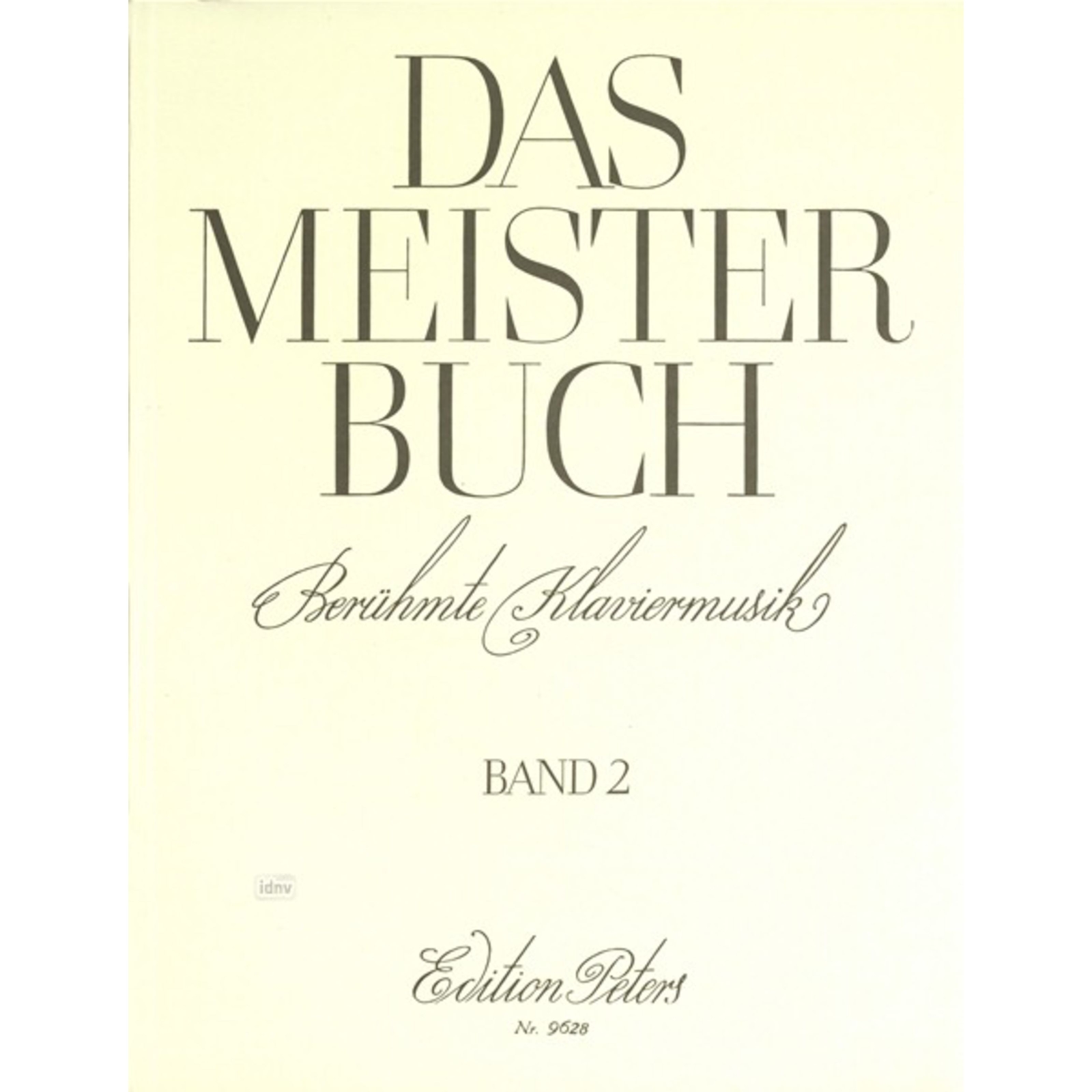 Thumbnail - Edition Peters Meisterbuch 2 Klavier