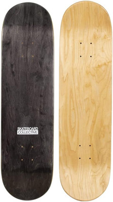 Blank Skateboard Deck, Random Top/Natural Bottom Self-Customizable Skateboard...