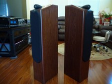Bowers And Wilkins B&w Cmd- 9nt Cherry Speaker - Pair- Very Good Conditions