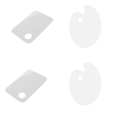 Acrylic Paint Oval-shaped Rectangle-shaped Designs for Art Drawing Wall Decors
