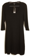 Premise Cut and Sew Women's Size XS Black Stretchy Dress NEW NWT RETAILS $88