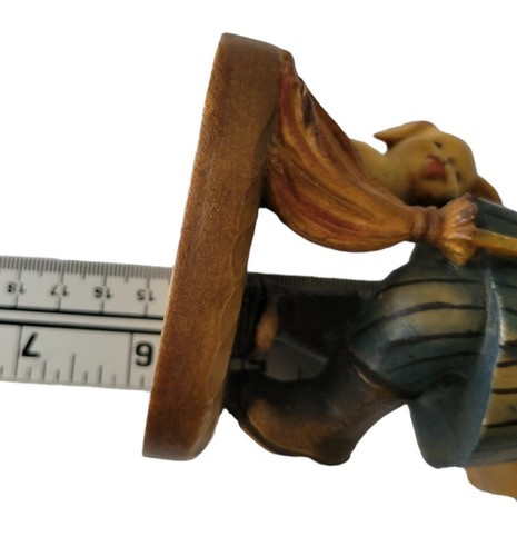 Anri Juan Ferrandiz The Sweeper Figur Italien handgeschnitzt bemalt - Bild 8 von 8