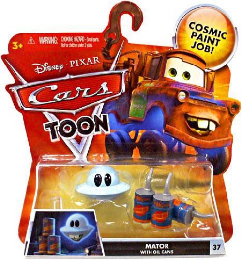 ミニカー Cars Toon Mator with Oil Cans Disney Cars Cars Toon Main Series Mater with Oil Cans Diecast Car