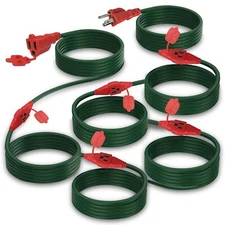 50 Ft Outdoor Extension Cord Multiple Plugs 50 ft Extension Cord - 16/3 SJTW ...
