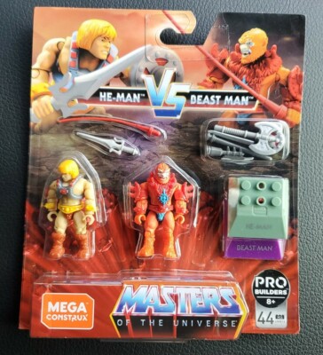 Mega construx Motu He Man Vs Beast Man 