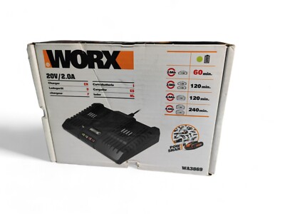 Worx Ladegerät Dual Port 2x 20V 2A Worx WA3869