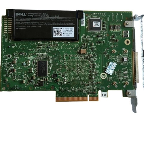 DELL PERC H800 512MB SAS DUAL PORT RAID CONTROLLER Battery NCHRW H40PG R1HPD - Picture 3 of 4