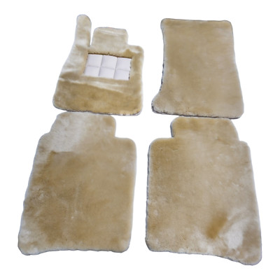 Genuine  Sheepskin Floor Mats fits  Mercedes AMG Maybach S500 S550 S580 S680