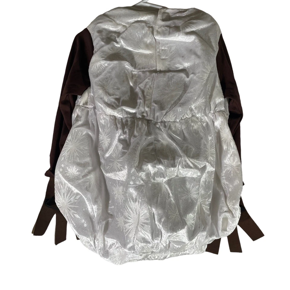 Disney Frozen 2 Olaf Halloween Disfraz Niño 3-4 Túnica Cabeza Pieza Cinta Varita Foto 4 de 4