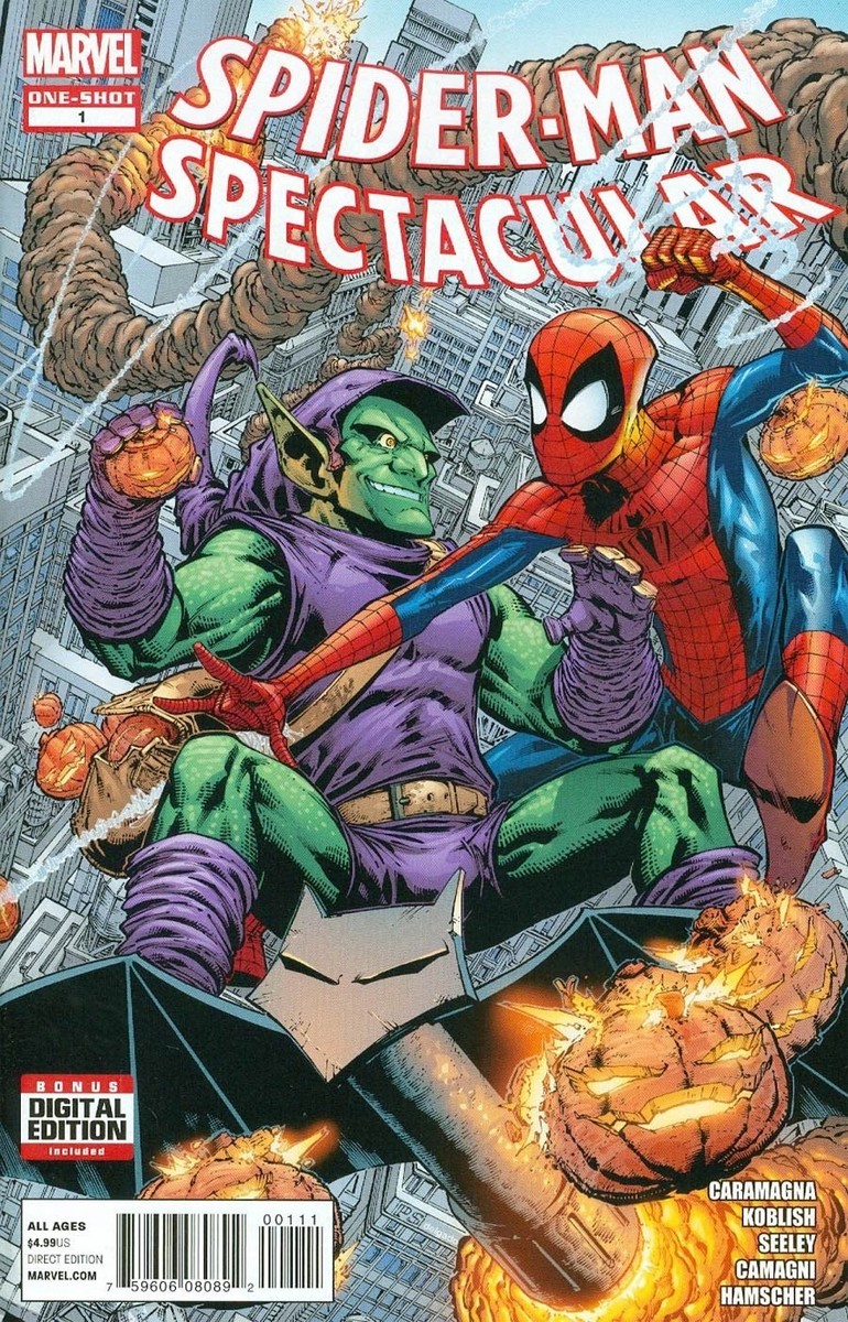 SPIDERMAN SPECTACULAR 1 AMAZING NM GREEN GOBLIN SUPERIOR