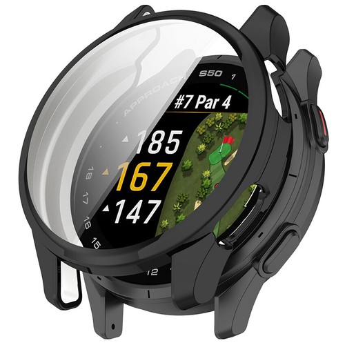 Etui na zegarek Pokrowiec TPU Screen Protector Shell do Garmin Approach S50 Smart Watch - Zdjęcie 7 z 21