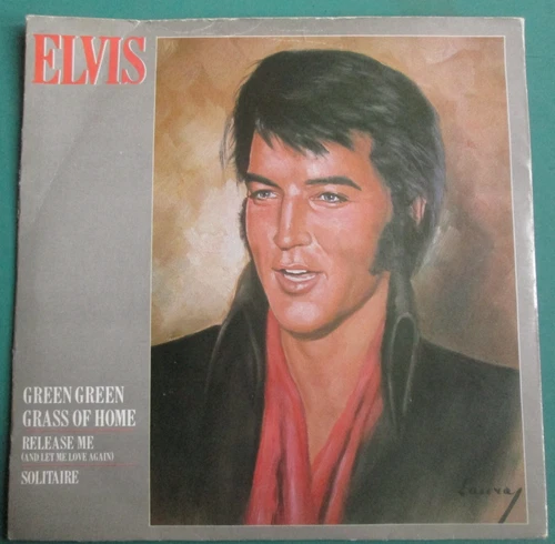 Elvis Presley: Green Green Grass Of Home 1984 1st UK 7" Vinyl Single RCA 405