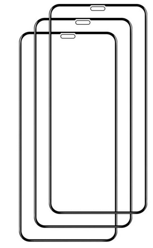 3x Protector de pantalla de vidrio templado de cobertura completa para iPhone 14 13 12 11 XS/MAX - Imagen 6 de 6