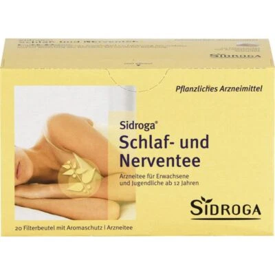 SIDROGA GESELLSCHAFT FÜR GESUNDHEITSPRODUKTE MBH SIDROGA Schlaf- und Nerventee Filterbeutel 40 g PZN05485717