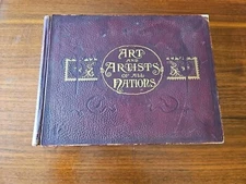 ART & ARTISTS of All NATIONS, Famous Paintings of World 1903 GOOD