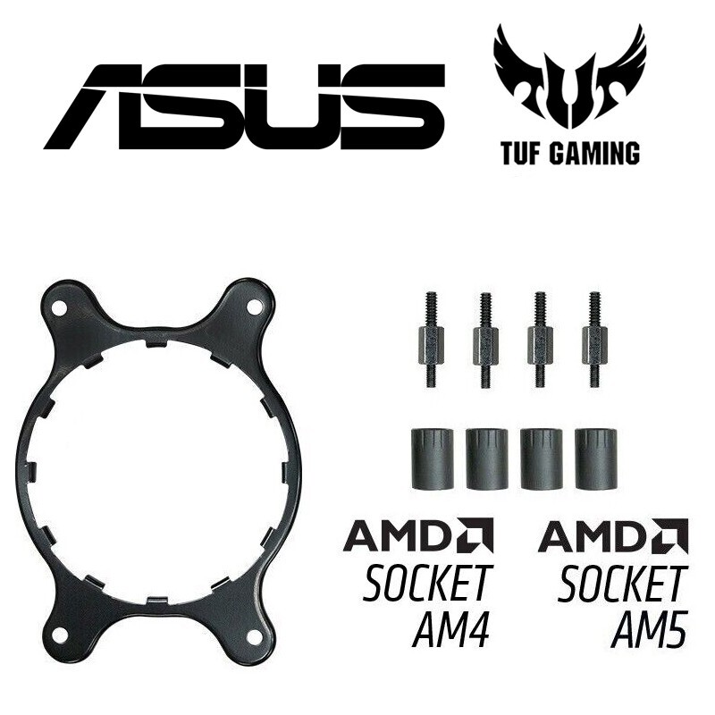 ASUS TUF Gaming AIO AM4 AM5 Bracket Kit Fits LC 120 LC 240 AIO CPU  Coolers