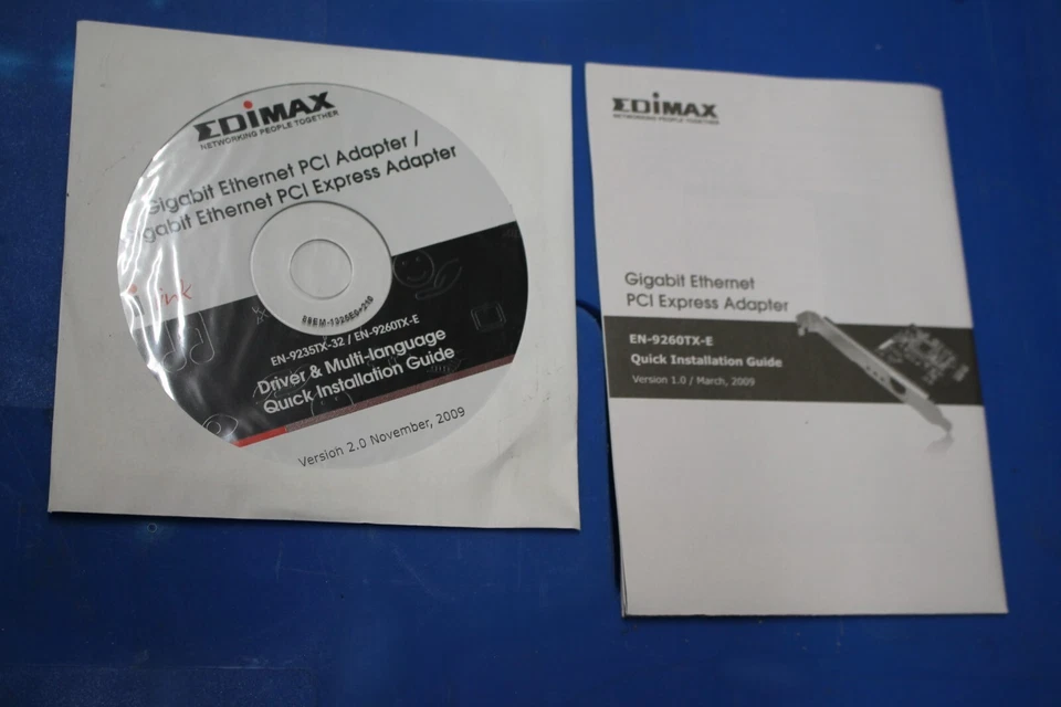 EDIMAX EN-9260TX-E Gigabit Ethernet PCI Express Adapter - Image 4 of 4