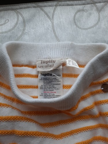 Baby 2-6 Months Lupilu Knitted Fox Cardigan And Bottoms Mustard 100% Cotton - Picture 12 of 17