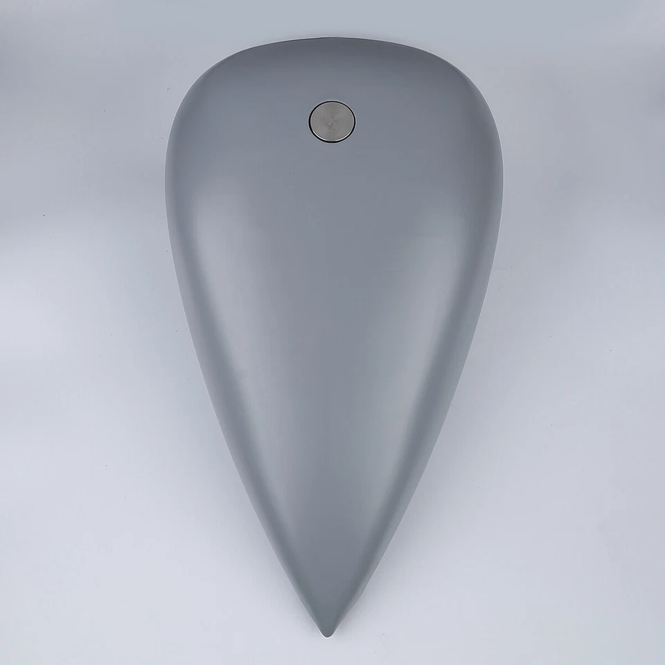 未上漆 5 英寸拉伸 4.5 加仑 加仑油箱适合哈雷旅游切碎机 — 第 2/4 张图片