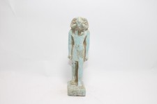 UNIQUE REPLICA ANCIENT EGYPTIAN statue small God Khnum Ram headed Nile River
