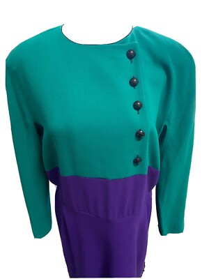 Akris purple dress