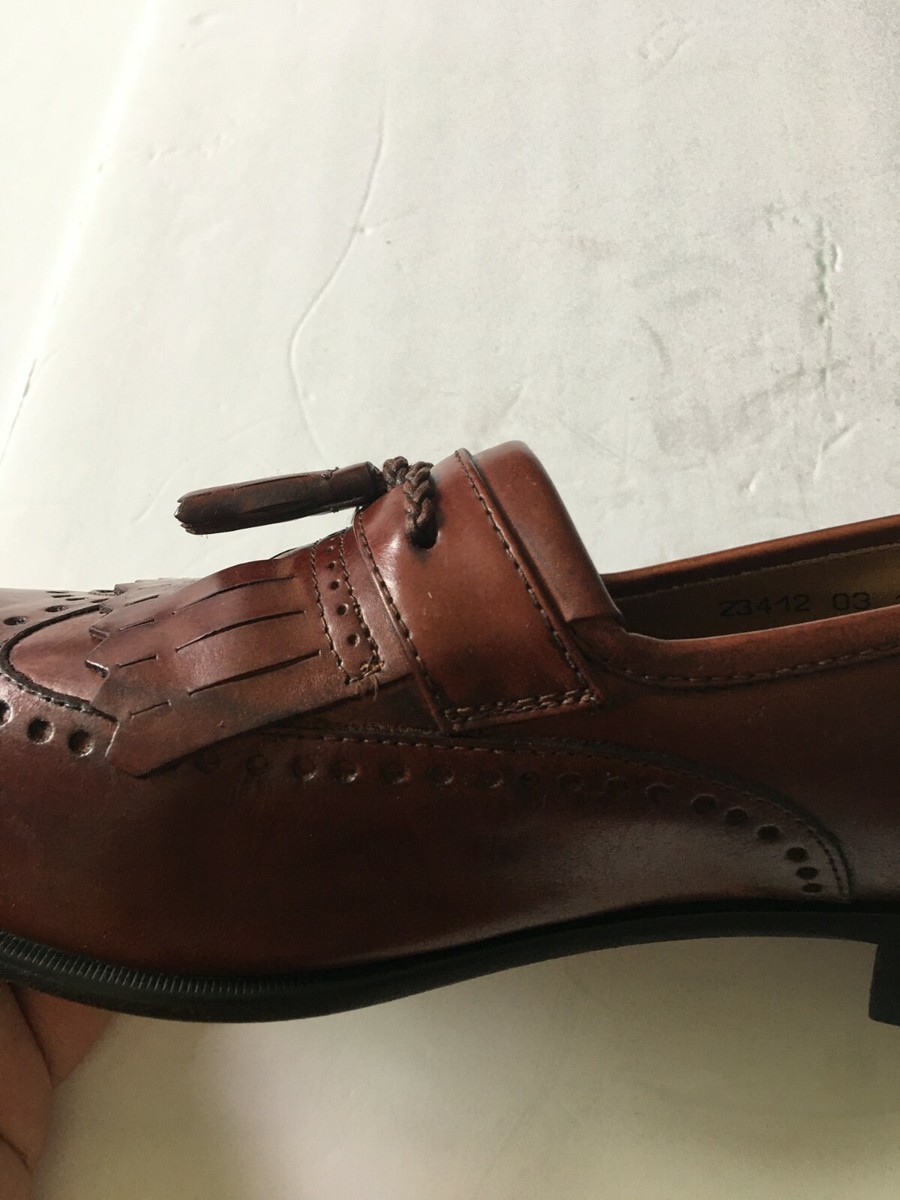 VTG Stacy Adams Mens Leather Kilt Tassel Dress Shoes‎ Size 9 Med M Maroon Red stacy-adams-loafers-for-men-  main image 4