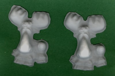 Moose plaster of Paris painting project. Set of 6!
