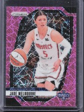 2024 Panini Prizm WNBA #68 Jade Melbourne Pink Velocity Prizms #/79