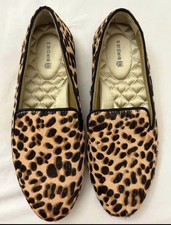 Birdies The Starling Loafer In cheetah Calf Hair Size 6.5