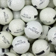 Range Eco Practice Golf Balls Brand New Driving Range Balls 12-100 Ball Pack