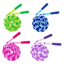 Kids Jump Rope Soft Beaded Skipping Rope Adjustable Length Jumping Rope